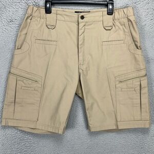 LAPG Mens Atlas Tactical Shorts‎ 38 Brown Utility Cargo Pocket Police Military